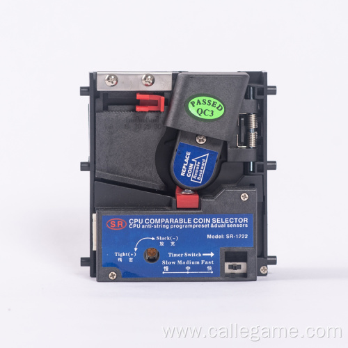 multi-game metal coin coin acceptor